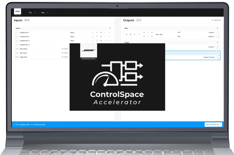 ControlSpace Accelerator